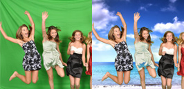 green-screen
